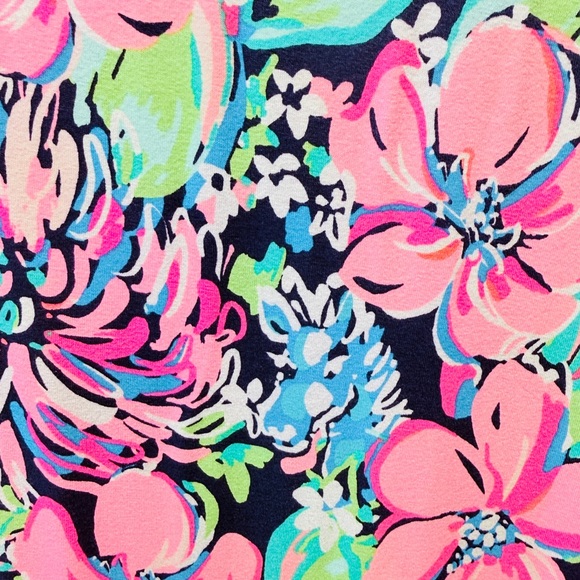 Lilly Pulitzer Pink & Green Knit Maxi Dress - Picture 3 of 6